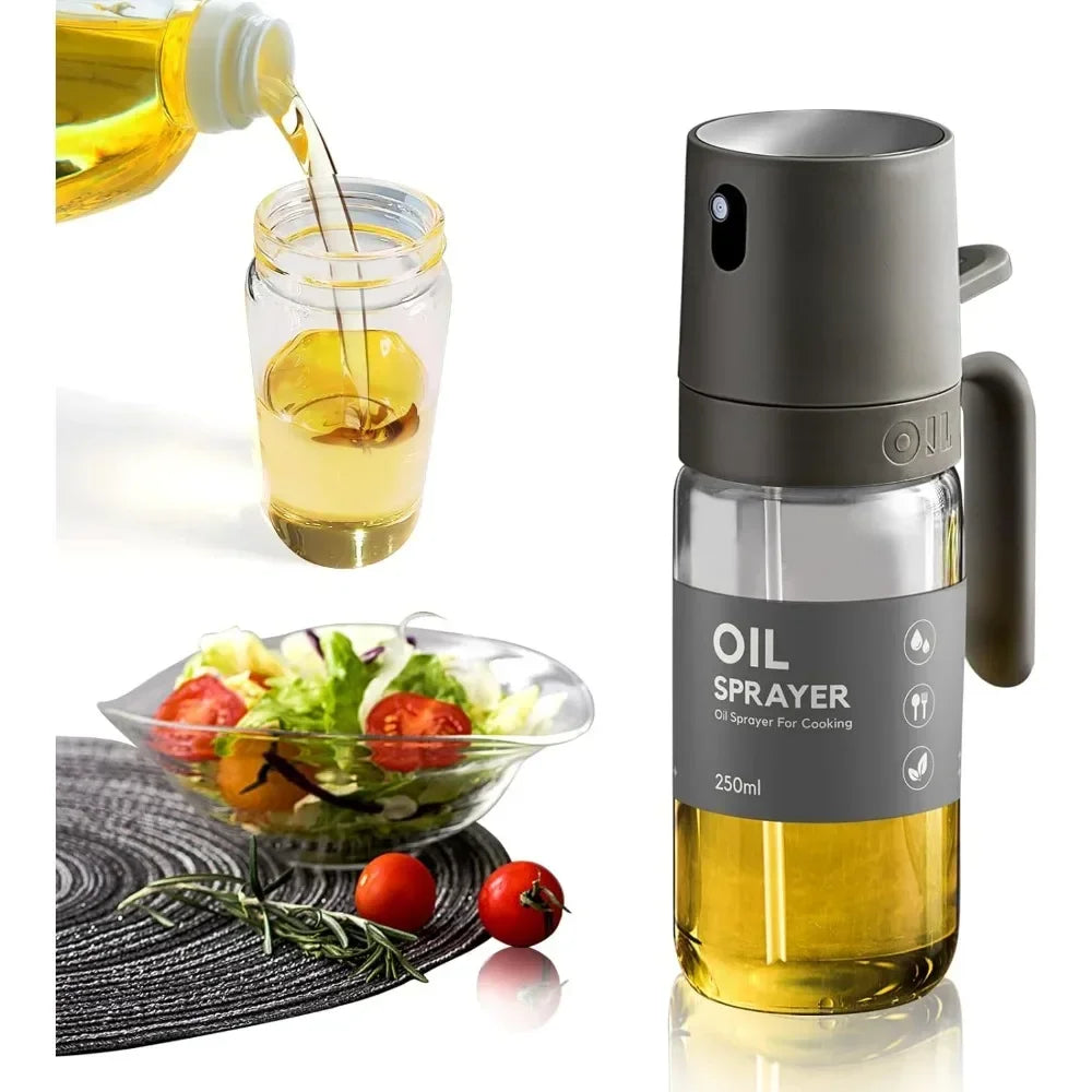 Vaporisateur d'Huile de Cuisine en Verre — Spray Professionnel 250ml
