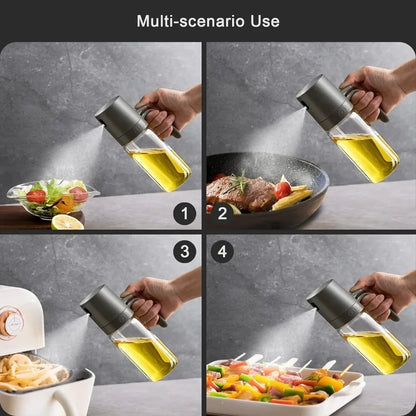 Vaporisateur d'Huile de Cuisine en Verre — Spray Professionnel 250ml