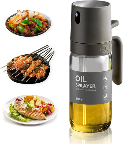 Vaporisateur d'Huile de Cuisine en Verre — Spray Professionnel 250ml